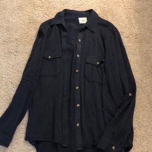 Navy Blue Button up